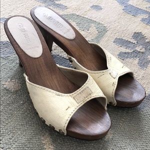 Miu Miu Nailhead Leather Heels